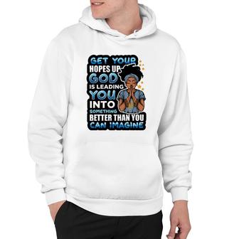 Inspirational African American Spiritual God Is Leading V2 Hoodie - Thegiftio UK