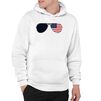 Joe Biden Aviator American Flag Sunglasses Patriotic Hoodie | Seseable UK