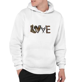 Love My Hero Dad Military Father Gift Hoodie - Seseable