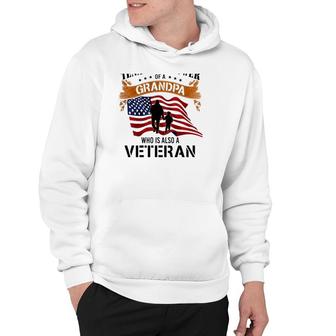 Never Underestimate The Tenacious Power Of A Grandpa Who Is Also A Veteran Hoodie - Seseable