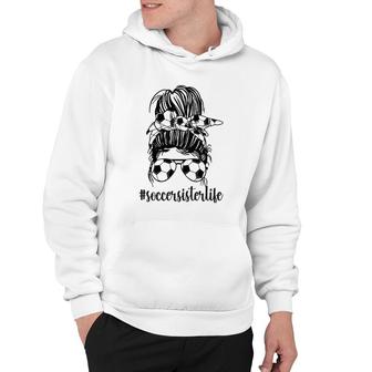 Proud Soccer Sister Of A Soccer Player Sis Hoodie | Mazezy
