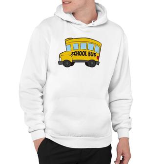 School Bus Driver Funny Kids School Bus Hoodie - Seseable