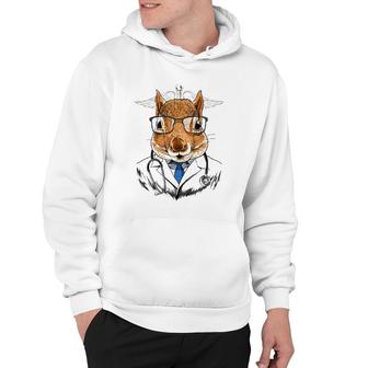 Squirrel Doctor Vet Veterinarian Animal Lover Hoodie - Thegiftio UK