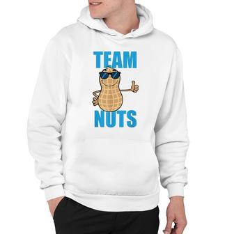 Team Nuts Funny Team Boy Baby Boy Pregnancy Announcement Hoodie - Seseable