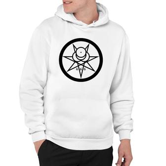 Thelema Mark Of The Beast Crowley 666 Occult Esoteric Magick Hoodie | Mazezy
