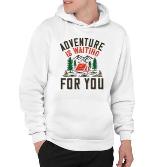 Travel Lover Says Adventure Is Waiting For You To Explore Hoodie - Seseable
