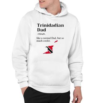 Trinidad And Tobago Pride Flag Dad Fathers Day Father Trini Hoodie - Seseable