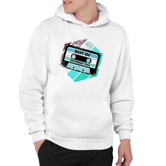 Vintage Best Of November 1986 Cassette Retro Birthday Tape Hoodie - Seseable