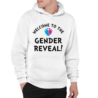 Welcome To The Gender Baby Gender Reveal Party Hoodie - Seseable
