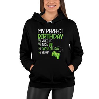 11Th Perfect Birthday Boys Gaming 11 Years Old Gifts Gamer Women Hoodie - Seseable