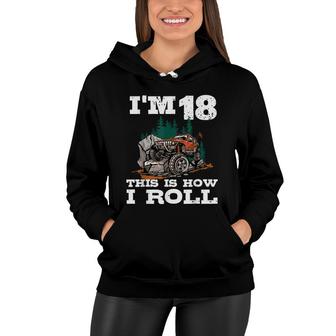 18Th Birthday 4X4 Offroad Lover 18 Years Old Bday Women Hoodie - Seseable