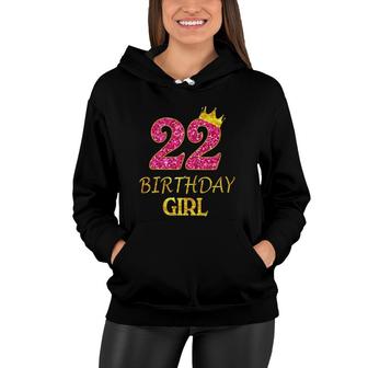22Nd Birthday Girl Princess 22 Years Old 22Nd Gift Women Hoodie - Seseable