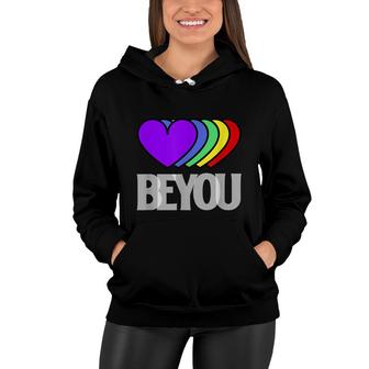 Be You Lgbtq - Pride - Gay Rainbow Women Hoodie - Thegiftio UK