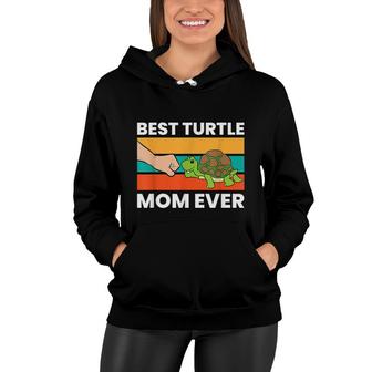 Best Turtle Mom Ever Sea Turtle Mama Pet Turtle Women Hoodie - Seseable