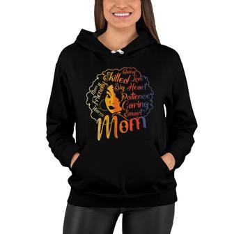 Black Mom Mothers Day Black Women Love Friendly Smart Women Hoodie - Thegiftio