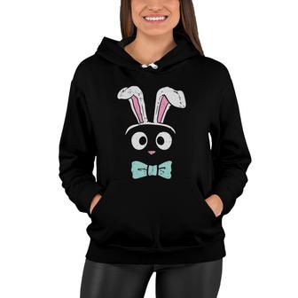 Bunny Rabbit Face Cute Easter Costume Boys Girls Gift Women Hoodie | Mazezy