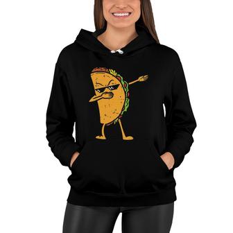 Dabbing Taco Funny Cinco De Mayo Dab Dance Kids Boys Girls Women Hoodie - Seseable