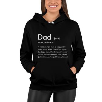 Dad Definition Impression Gift 2022 Style Women Hoodie - Seseable