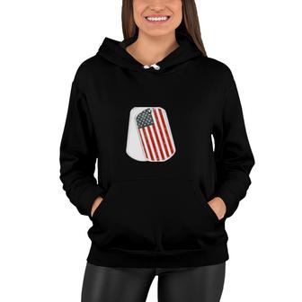 Im A Wife And Veteran Women Wife Funny Military Mothers Women Hoodie - Seseable