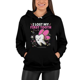 Kids I Lost My First Tooth Women Hoodie | Mazezy