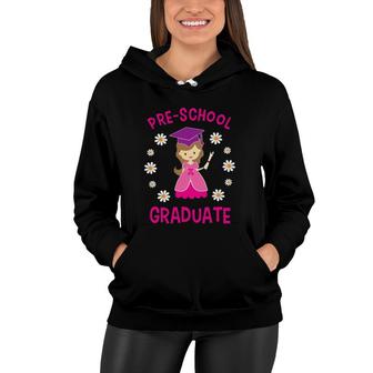 Kids Preschool Graduate Graduation Pre-K Gift Girls Women Hoodie - Seseable