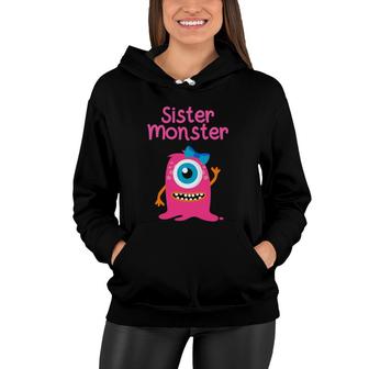 Monster For Girls And Sisters Women Hoodie | Mazezy AU
