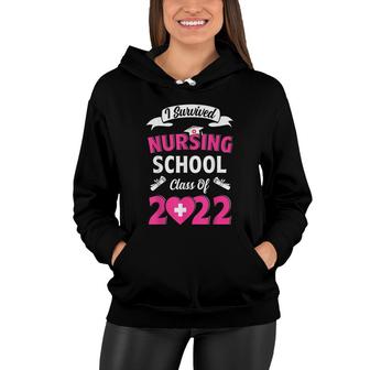 New Nurse Class Of 2022 Graduation Nursing School Rn Student Women Hoodie - Seseable