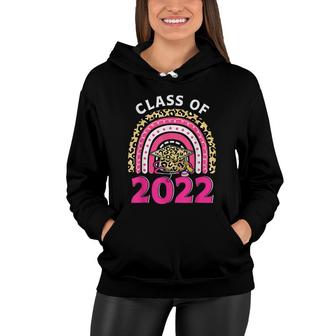 Nurse Class Of 2022 Graduation School Rn Rainbow Leopard Women Hoodie - Seseable