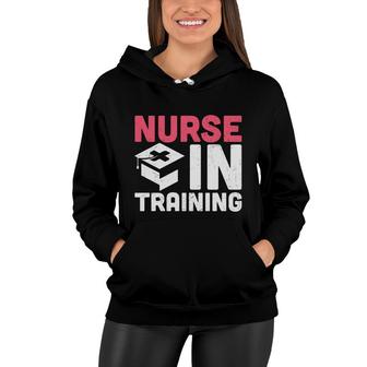Nurse In Training Pink And White Great Graphic New 2022 Women Hoodie - Seseable