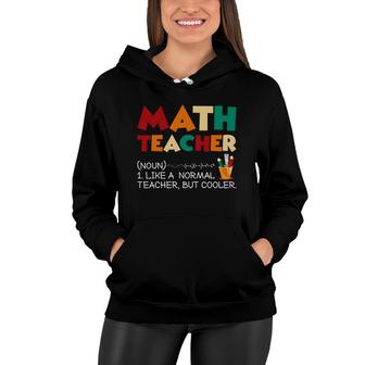 Physics Symbols Gifts For Math Teacher Definition Women Hoodie - Seseable