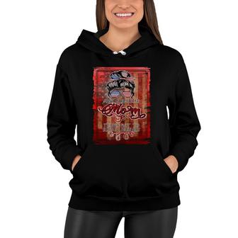 Regular Mom Trying Not To Raise Liberals Impression Women Hoodie - Seseable