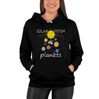 Solar System Planet Funny Outer Space Scientist Birthday Women Hoodie - Seseable