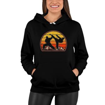 Sunset Hapkido Martial Arts Lover Gift Vintage Retro Hapkido Women Hoodie | Mazezy