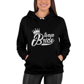 Womens Team Bride Bachelorette Party Bridal Shower Bridesmaid Women Hoodie - Seseable