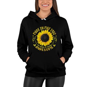 Womens Womens Made In May 1982 40Th Birthday 40 Years Old Sunshine Women Hoodie - Seseable