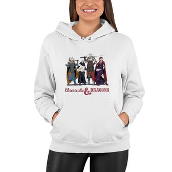 Cheesecake And Dragons The Golden Girl Women Hoodie | Mazezy