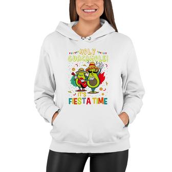 Funny Holy Guacamole Fiesta Time Mexican Food Avocado Women Hoodie | Seseable CA