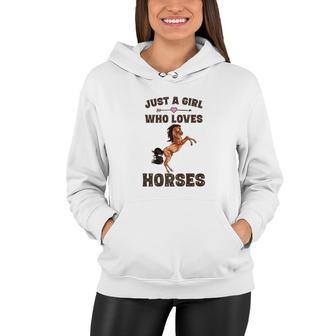 Funny Horse Racing Riding Equestrian Gift For Girls Women Hoodie - Monsterry DE