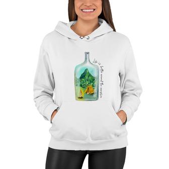 Life Is Better Around The Campfire Camp Life Style Women Hoodie - Seseable