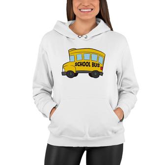 School Bus Driver Funny Kids School Bus Women Hoodie - Seseable