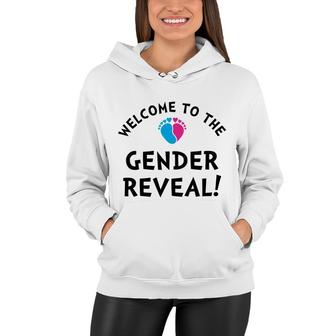 Welcome To The Gender Baby Gender Reveal Party Women Hoodie - Seseable