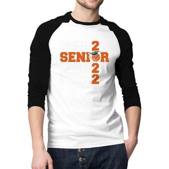 Class Of 2022 Basketball Senior Raglan Baseball Shirt - Seseable