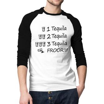Funny 3 Tequila Froor Cup 2022 Trend Raglan Baseball Shirt - Seseable
