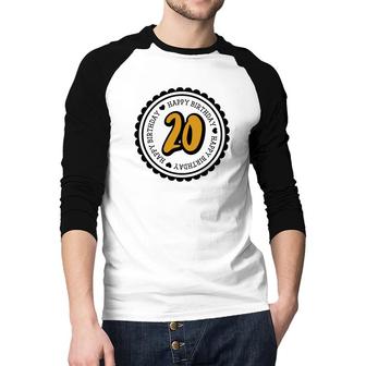 Happy Fabulous 20Th Birthday With Many Fond Memories Since 2002 Raglan Baseball Shirt - Seseable