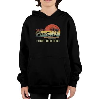 21 Years Old 21St Birthday Awesome Since November 2000 Youth Hoodie - Seseable