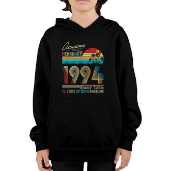 Awesome Since February 1994 Limited Edition 26 Years Of Being Awesome Youth Hoodie - Seseable