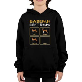 Basenji Guide To Training Dog Obedience Youth Hoodie - Seseable
