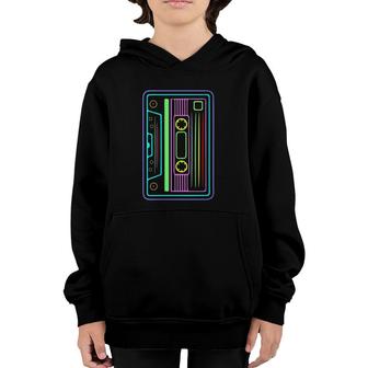 Cassette Tape 80S 90S Music Retro Vintage Disco Party Youth Hoodie - Seseable