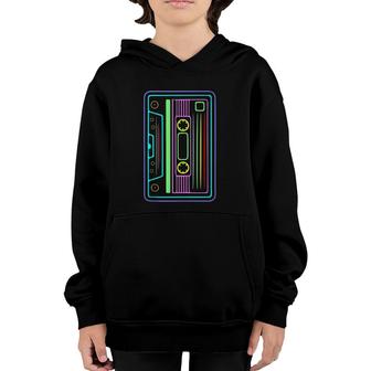 Cassette Tape - 80S 90S Music - Retro Vintage Disco Party Youth Hoodie - Seseable