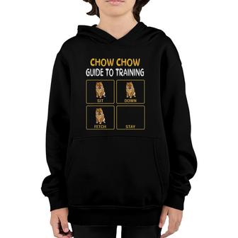 Chow Chow Guide To Training Dog Obedience Youth Hoodie | Seseable UK